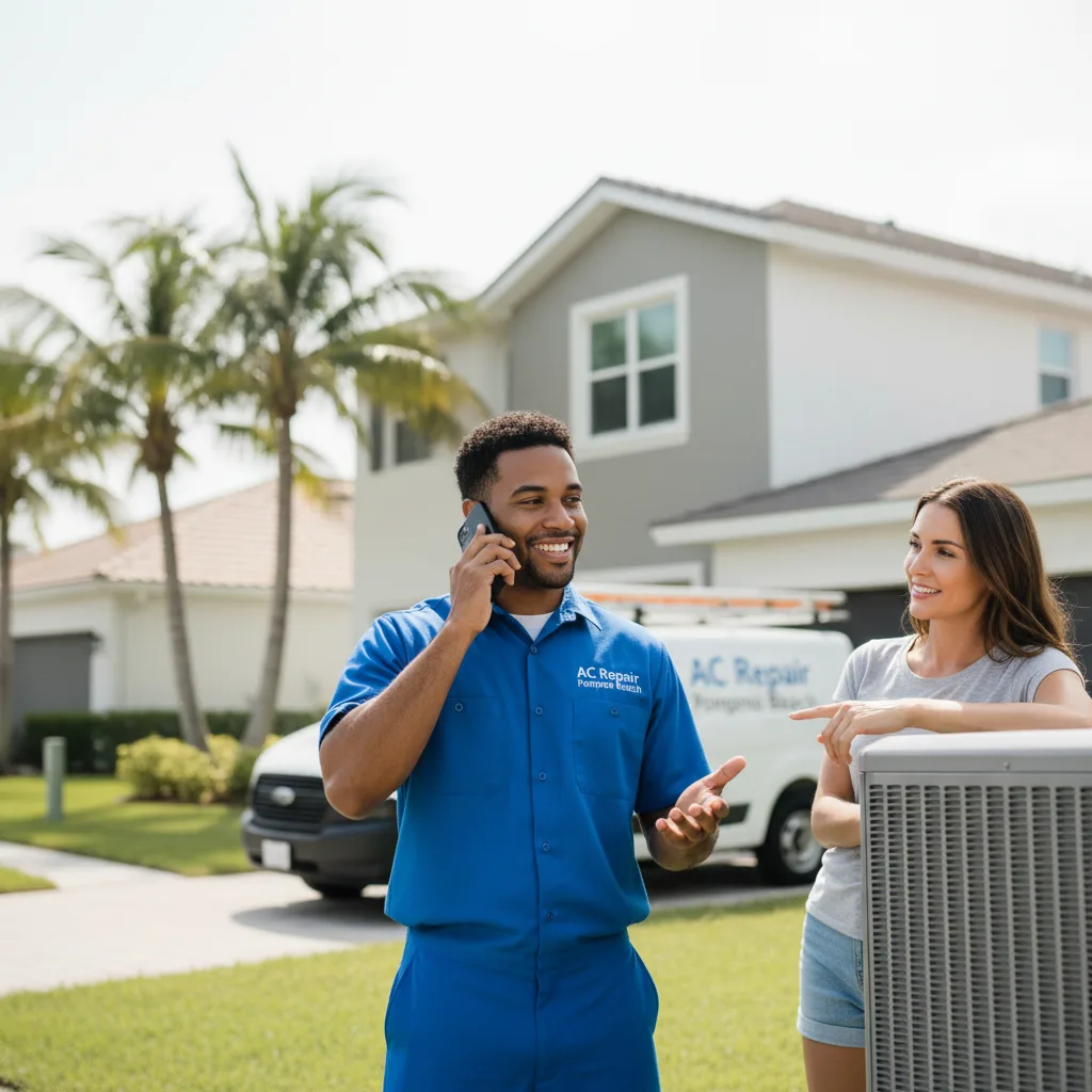 AC Repair Pompano Beach customer support in New Freedom